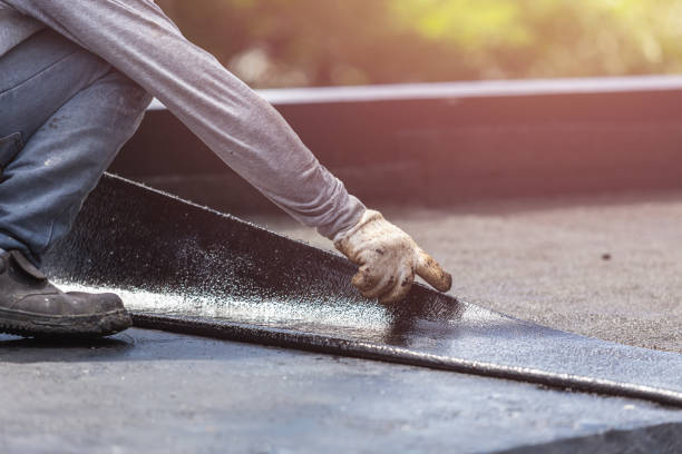 Professional Waterproofing technician working in Lanoka Harbor, NJ